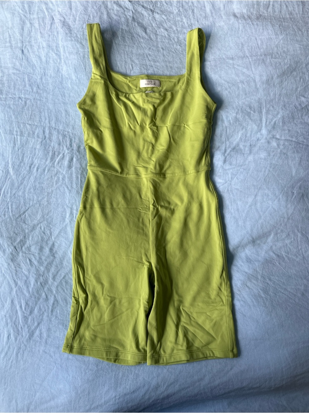 Aritzia Babaton Contour Romper Lime Green